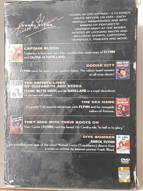 Errol Flynn - The Signature Collection - 6 Movie Box Set (DVD)