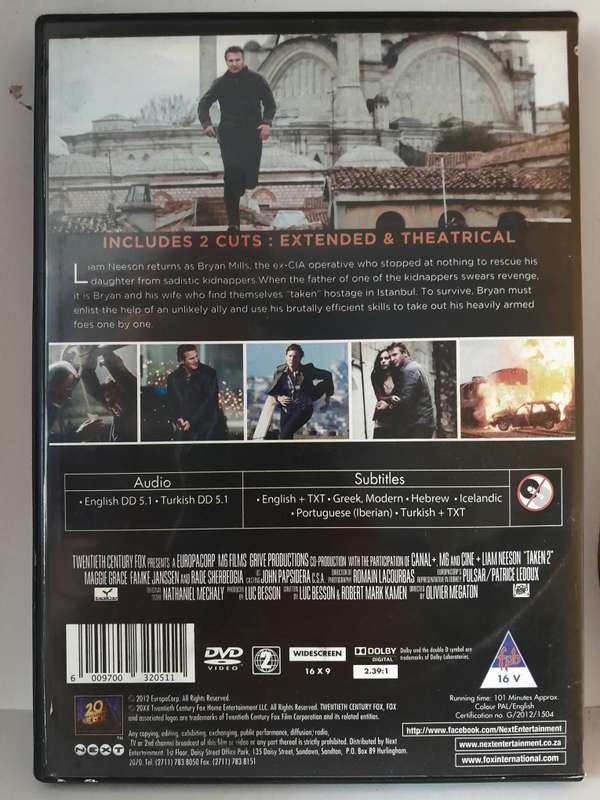 Taken 1, 2 & 3 (DVD)