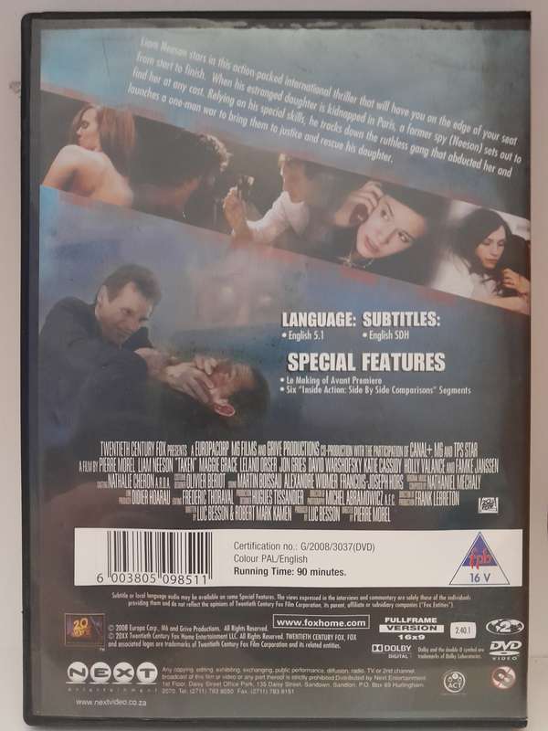 Taken 1, 2 & 3 (DVD)