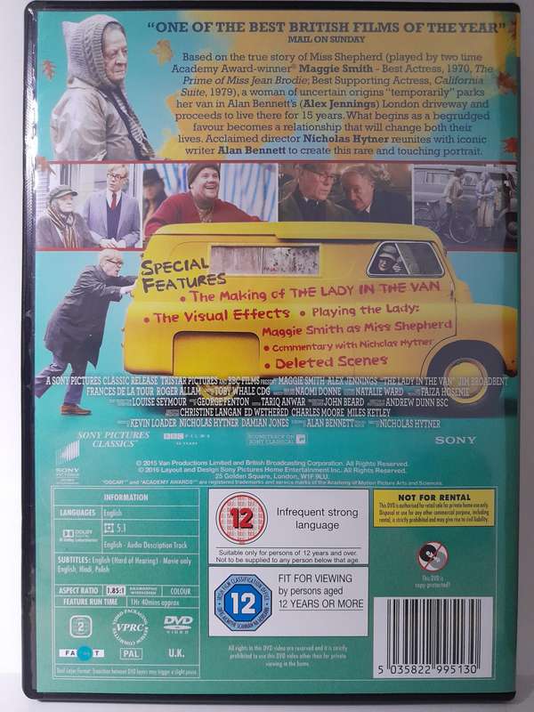 The Lady in the Van (DVD)