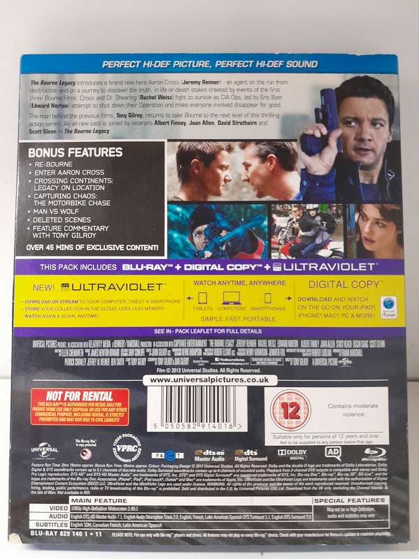 The Bourne Legacy (Blu-ray Disc))