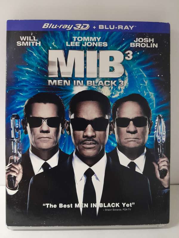 MIB 3 (Blu-ray and Blu-ray 3D)