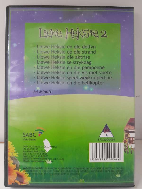 Liewe Heksie 2 - 8 episodes (DVD)