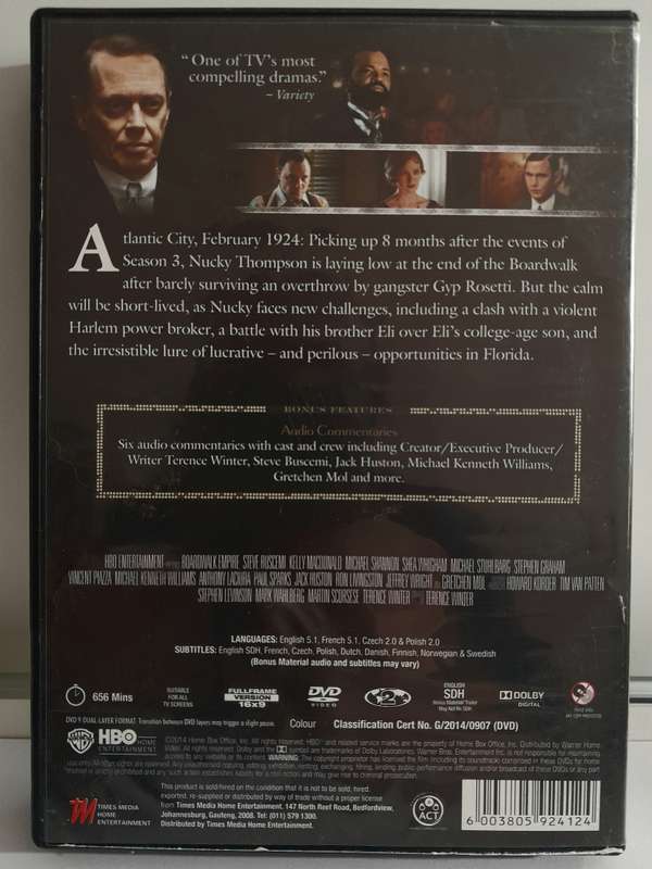 Boardwalk Empire - HBO TV series - Season 4 and 5 (DVD)