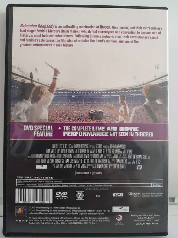 Bohemian Rhapsody (DVD)