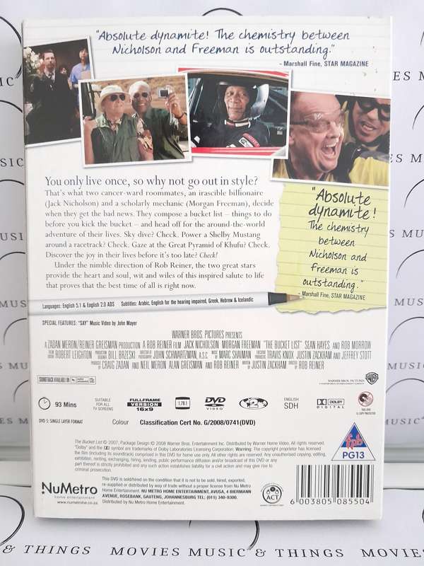 The Bucket List - Jack Nicholson (DVD)