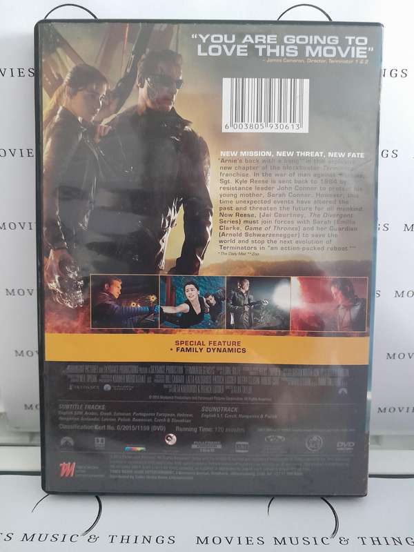 Terminator Genisys - Arnold Schwarzenegger (DVD)