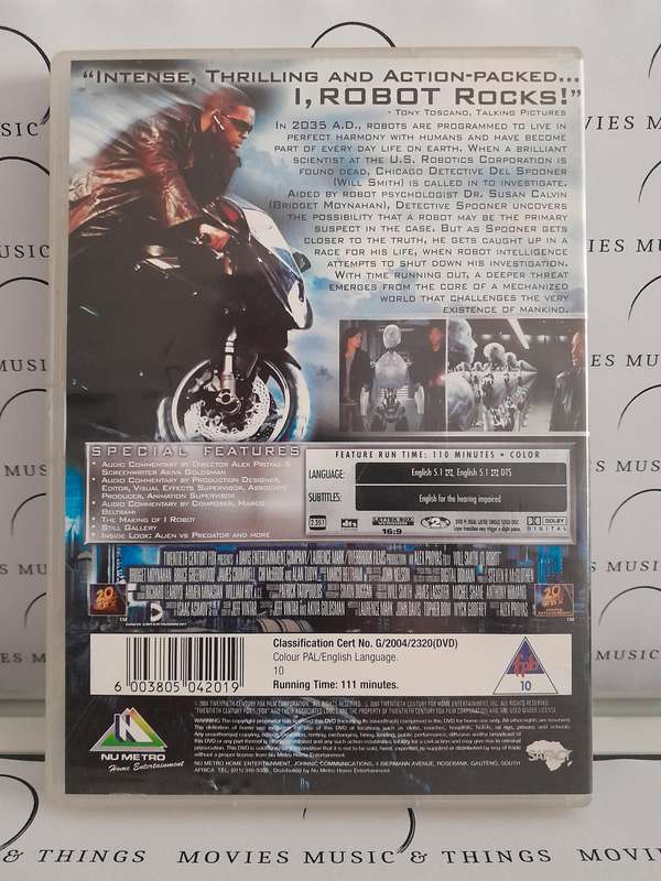 I Robot - Will Smith (DVD)