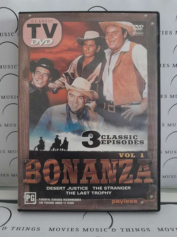 Bonanaza Vol. 1 - 3 Classic Episodes (DVD)