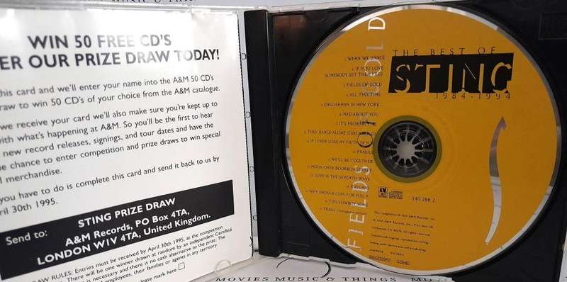 Sting - Fields of Gold - The Best of... 1984 to 1994 (CD)