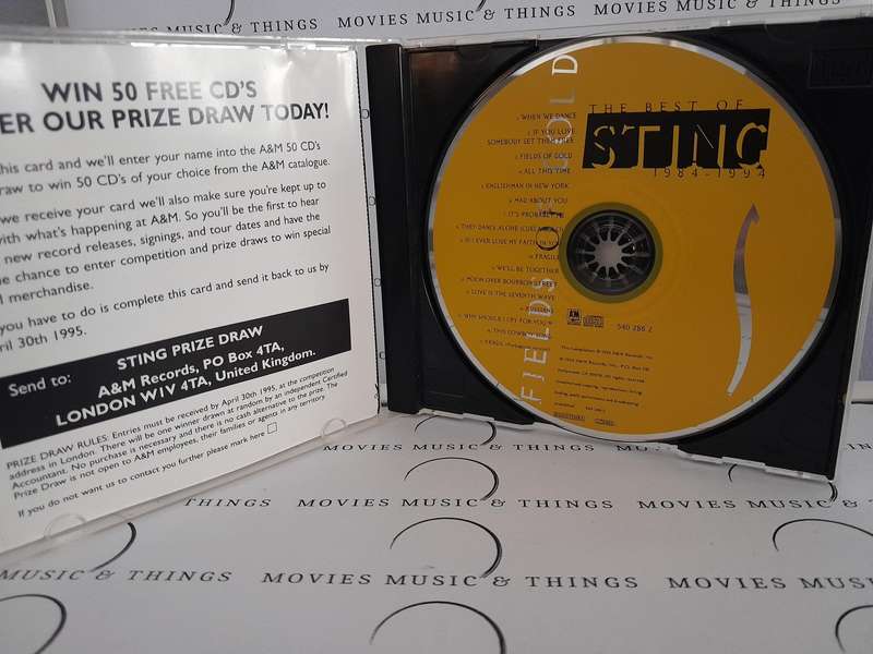 Sting - Fields of Gold - The Best of... 1984 to 1994 (CD)