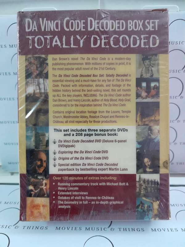 Da Vinci Code Decoded - Box Set Totally Decoded - Martin Lunn (DVD)