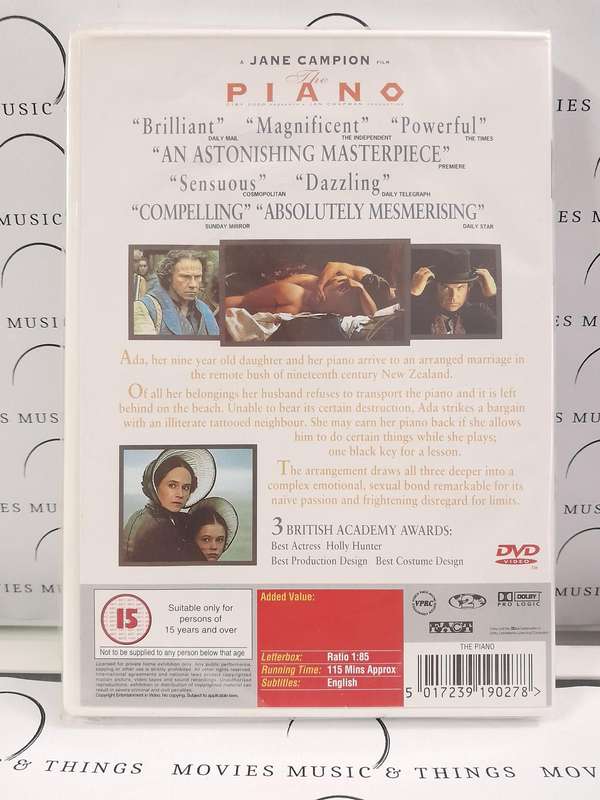 The Piano - Holly Hunter (DVD)