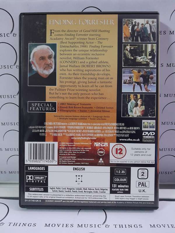 Finding Forrester - Sean Connery (DVD)