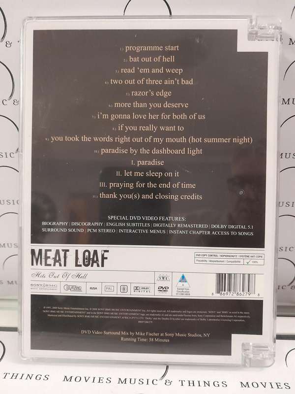 Meat Loaf - Hits out of hell (DVD & CD)