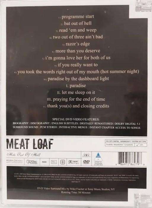 Meat Loaf - Hits out of hell (DVD)