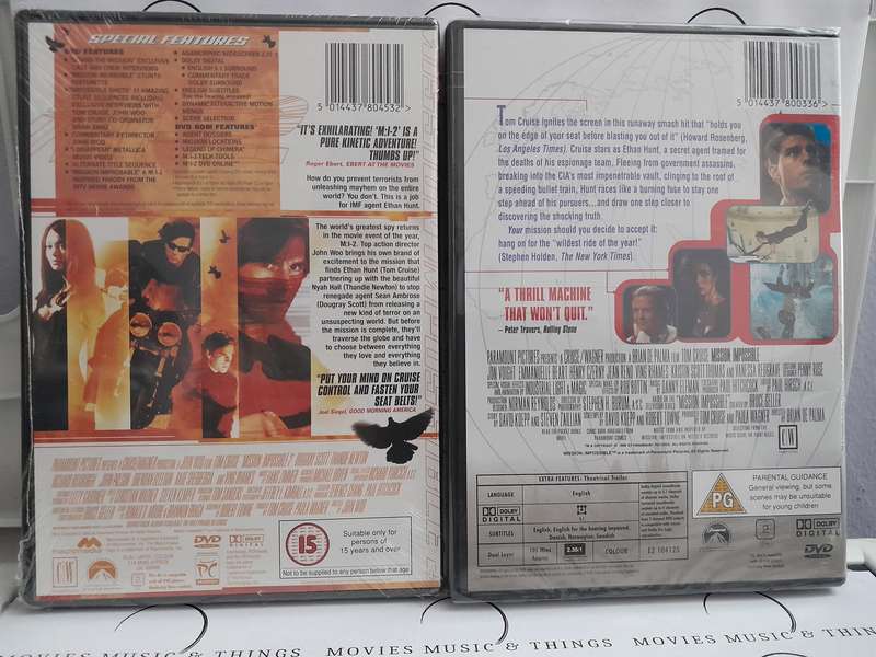 Mission: Impossible - DVD Collector's Set - 1 & 2 (DVD) New