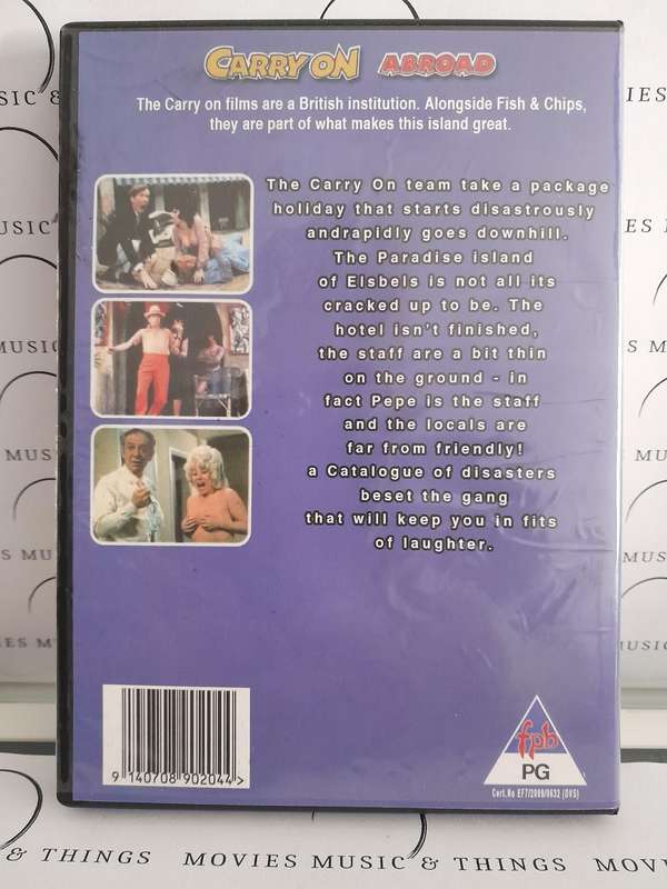 Carry on Abroad - The classic Carry On Film Collection (DVD)