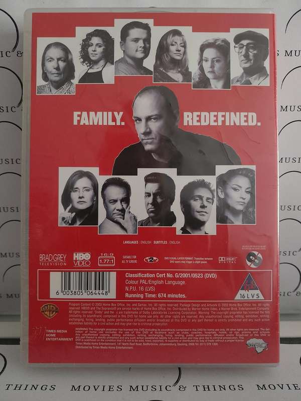The Sopranos - The Complete Second Season - HBO Series (DVD) New