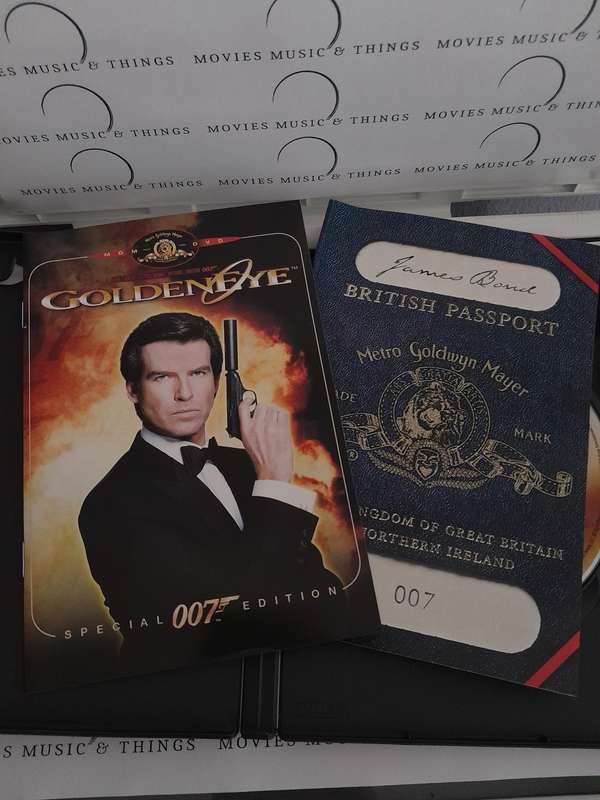 007 - 1995 - Golden Eye - Pierce Brosnan (DVD) Special Edition