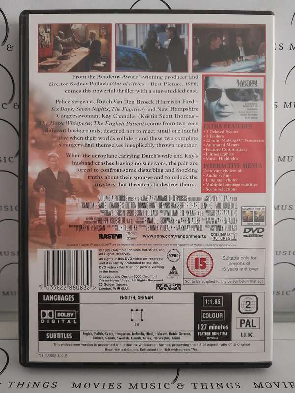 Random Hearts - Harrison Ford (DVD)