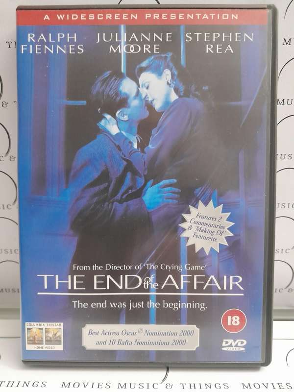 The end of the Affair - Ralph Fiennes (DVD) Widescreen Presentation