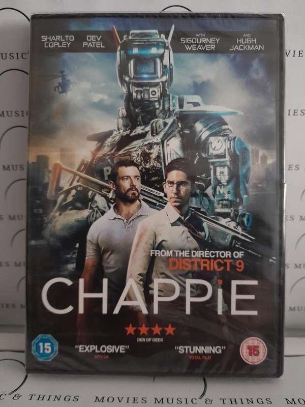 Chappie - Sharlto Copley (DVD) New