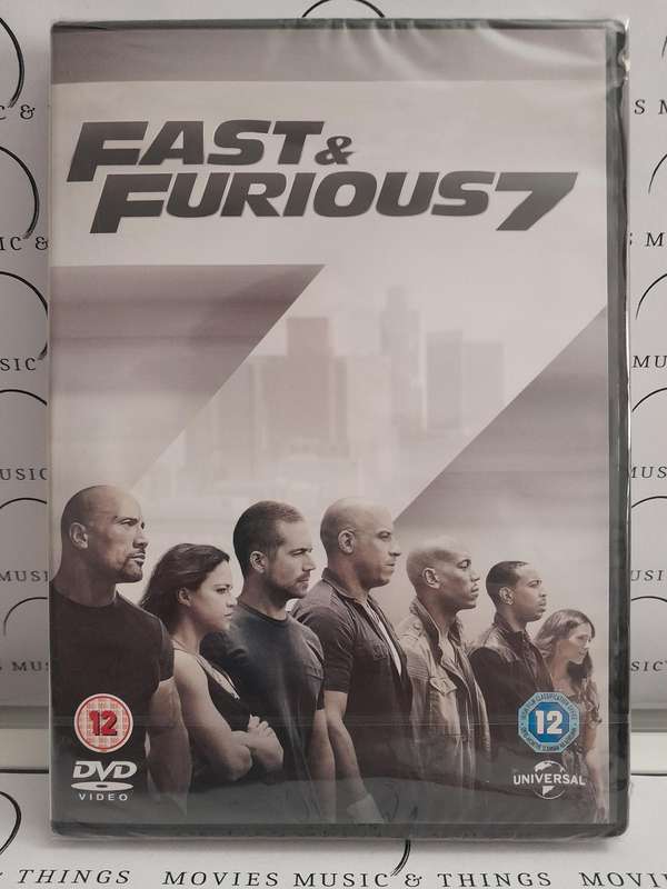Fast & Furious 7 - Vin Diesel & Dwayne Johnson (DVD) New