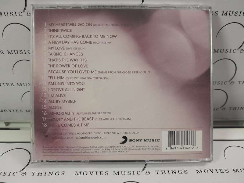 Celine Dion My Love - The Essential Collection (CD)