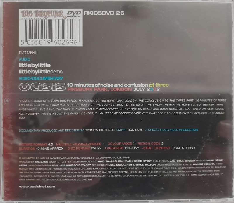 Oasis - CD Bundle & video documentary (CD & DVD)