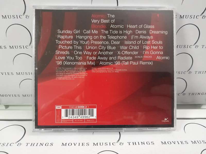 Blondie - The Very Best of Atomic Blondie (CD)