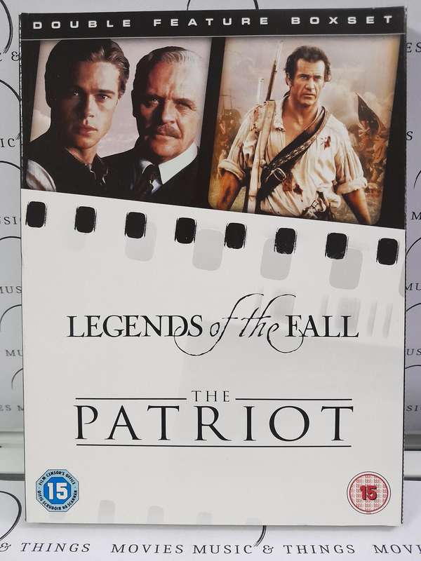 Double Feature Box Set - Legends of the Fall & The Patriot (2xDVD)