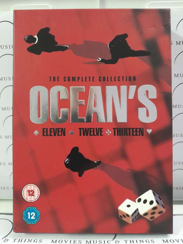 Ocean's Eleven Twelve & Thirteen - The complete collection (3 Film DVD)