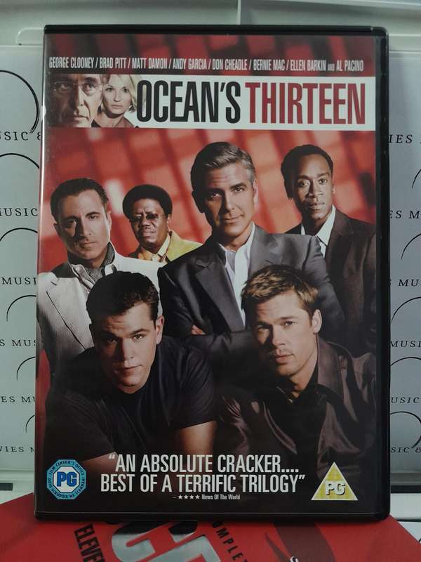 Ocean's Eleven Twelve & Thirteen - The complete collection (3 Film DVD)