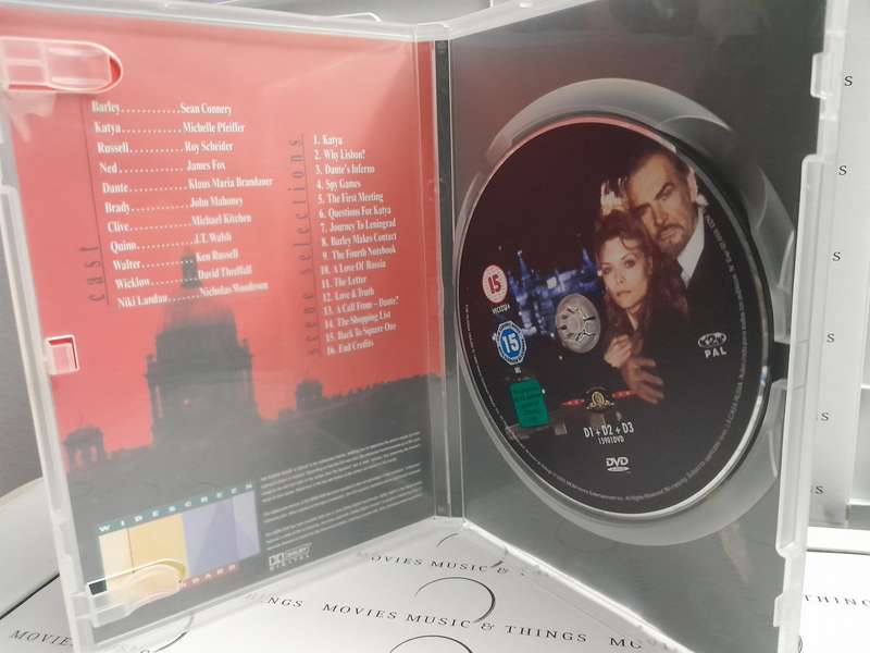 The Russia House - Sean Connery & Michelle Pfeiffer (DVD)
