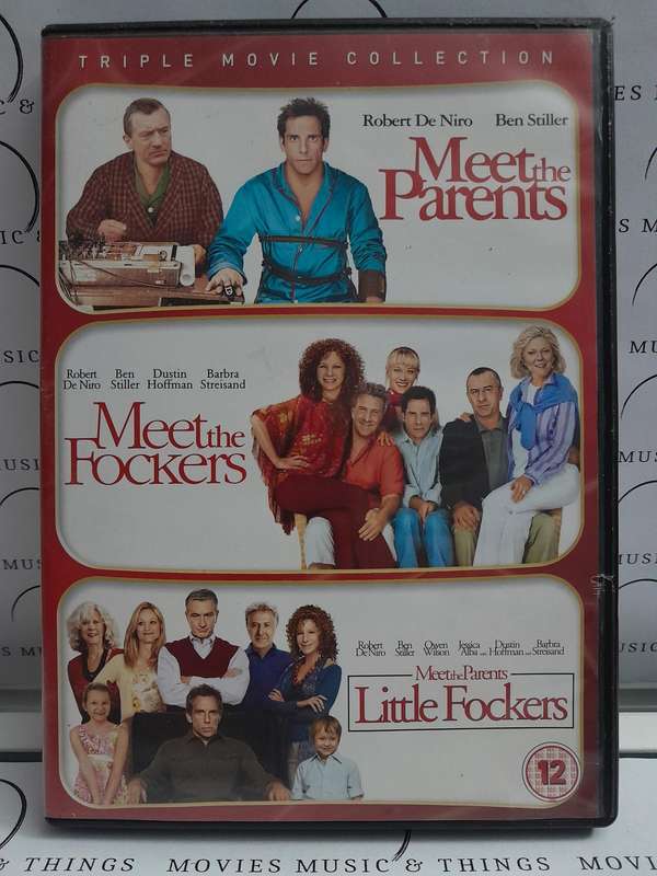 Triple Movie Collection - Meet the Parents - Meet the Fockers - Little Fockers - Ben Stiller (DVD)