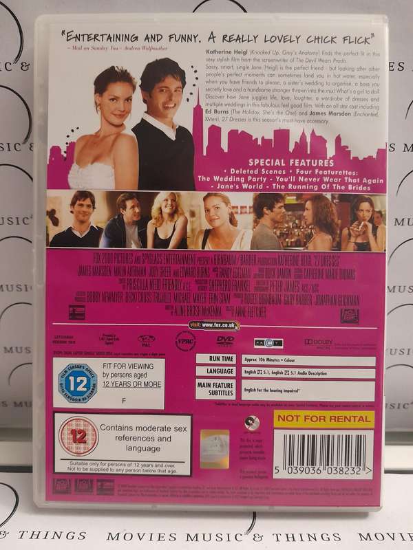 27 Dresses - Katherine Heigl (DVD)