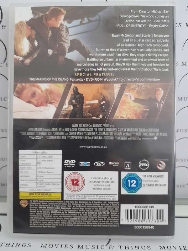 The Island - Ewan McGregor & Scarlett Johansson (DVD)