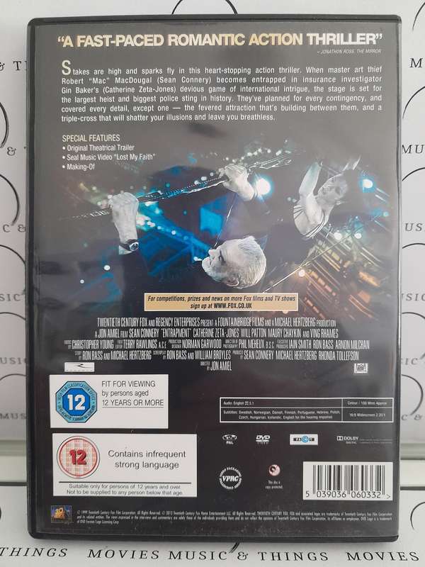 Entrapment - Sean Connery (DVD)