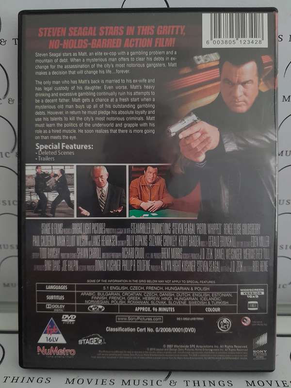 Pistol Whipped - Steven Seagal (DVD)