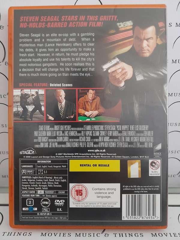 Pistol Whipped - Steven Seagal (DVD)