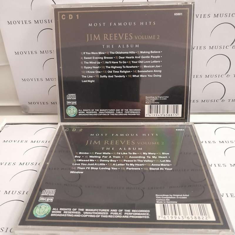 Jim Reeves Volume 2 The Album (2 x CDs)