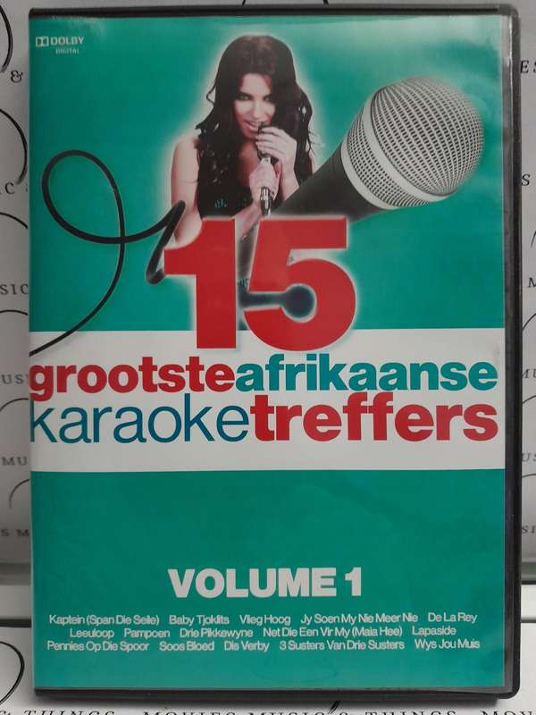 15 Grootste Afrikaanse Karaoke Treffers (DVD)