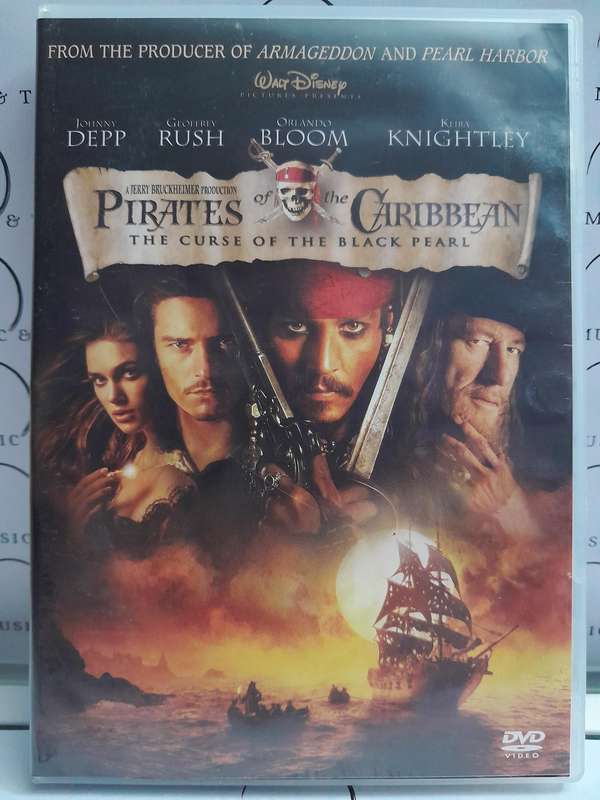 Pirates of the Caribbean The Curse of the Black Pearl - Johnny Depp (DVD)
