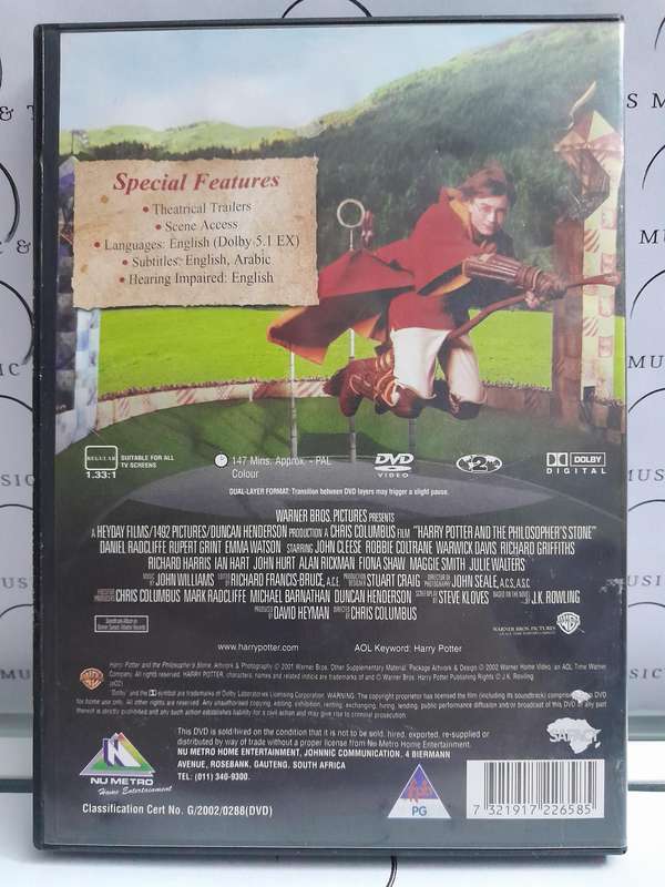 Harry Potter and the Philosopher's Stone (DVD)