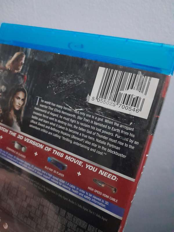 Thor Limited 3D Edition (Blu-ray Disc)