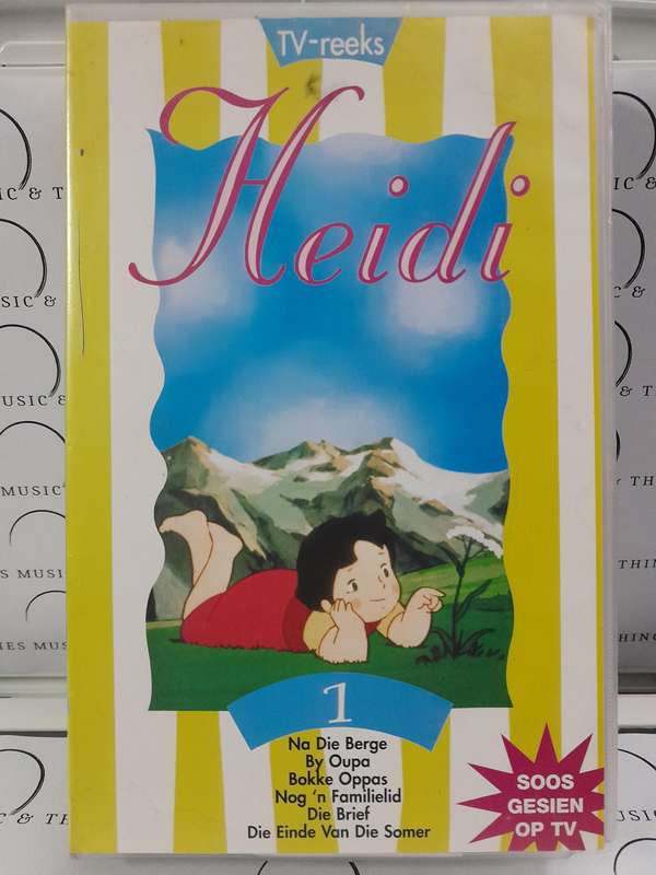 Heidi - Afrikaanse TV-Reeks (3xVHS)