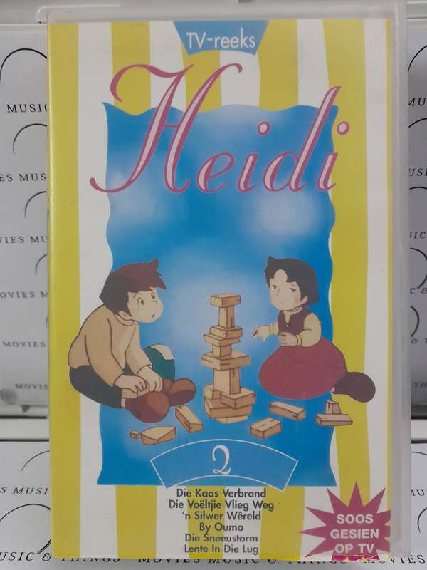 Heidi - Afrikaanse TV-Reeks (3xVHS)
