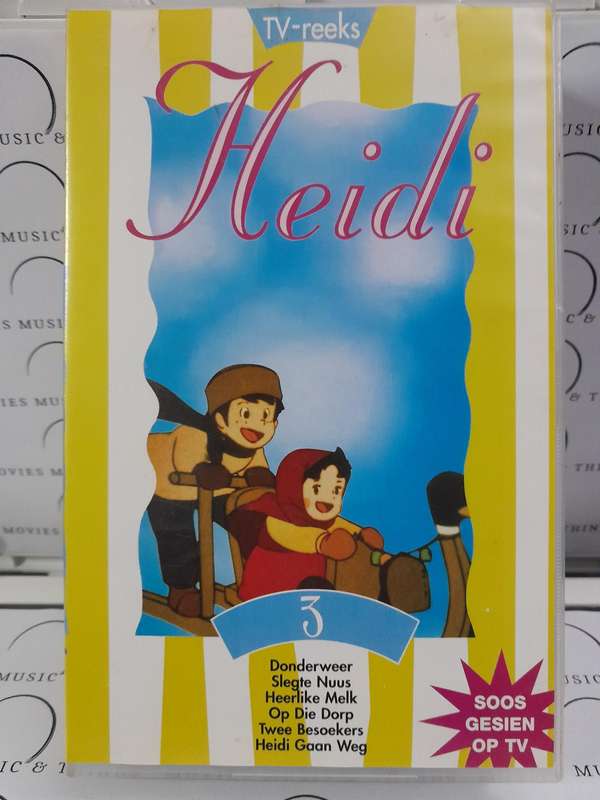 Heidi - Afrikaanse TV-Reeks (3xVHS)