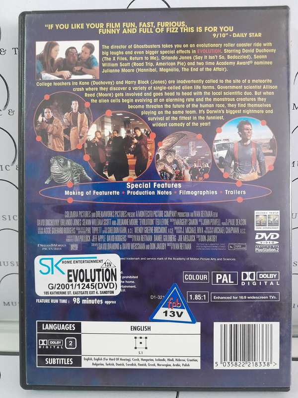 Evolution - David Duchovny (DVD)